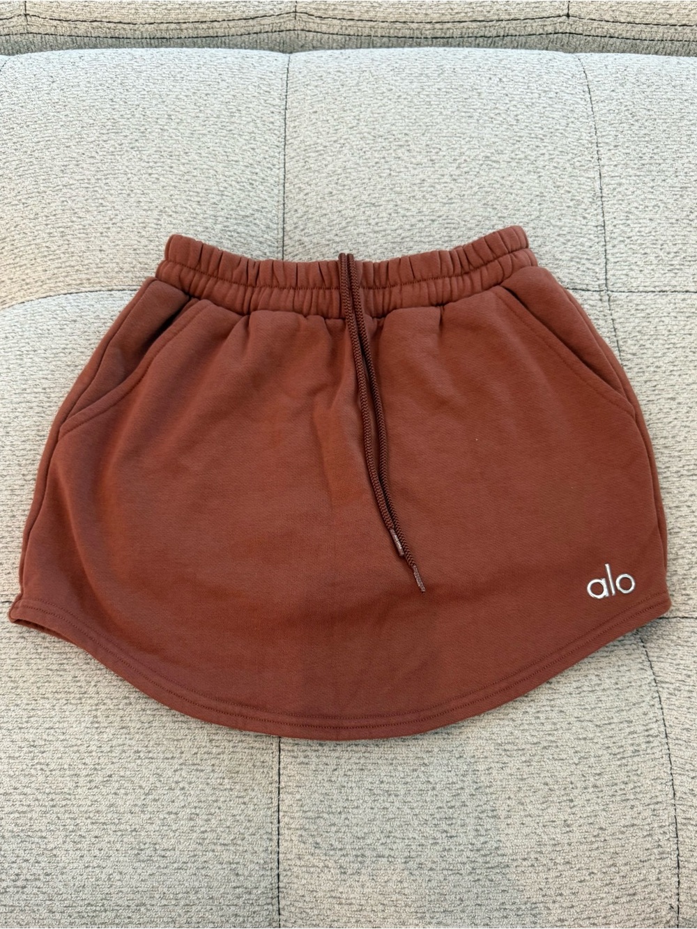 Alo Yoga Accolade knit sweatshirt skort